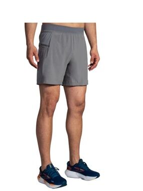 MEN'S BROOKS SHERPA 7" 2-IN-1 SHORT Size Large